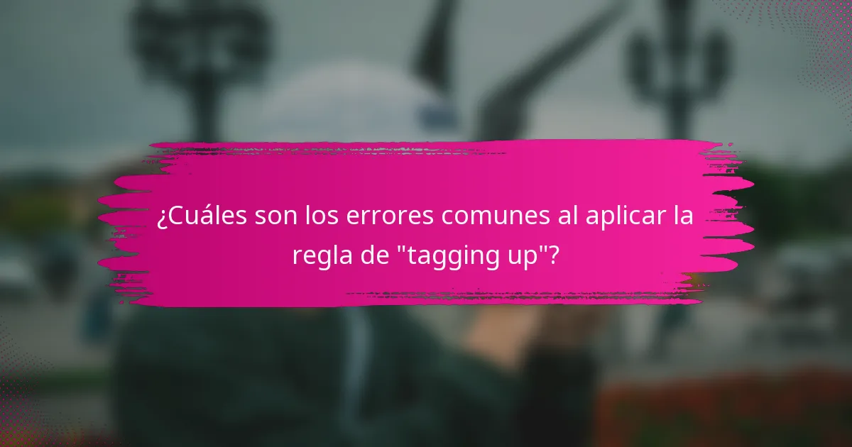 ¿Cuáles son los errores comunes al aplicar la regla de